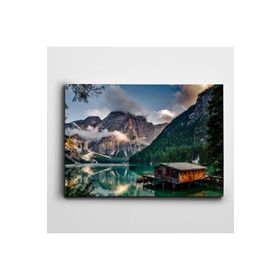 Dekolata İtalya Manzara 85x120 cm Kanvas Tablo