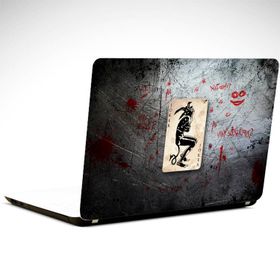 Dekolata Joker Kart 25x19 cm Laptop Sticker