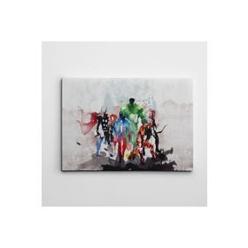 Dekolata Kahramanlar 40x60 cm Kanvas Tablo