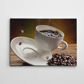 Dekolata Kahve Taneleri 50x70 cm Kanvas Tablo