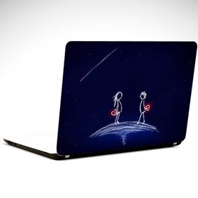 Dekolata Kalpler 25x19 cm Laptop Sticker