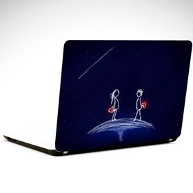 Dekolata Kalpler 29x24 cm Laptop Sticker