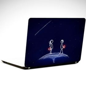 Dekolata Kalpler 35x26 cm Laptop Sticker