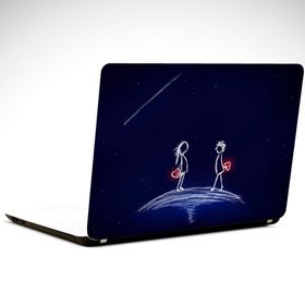Dekolata Kalpler 40.5x27 cm Laptop Sticker