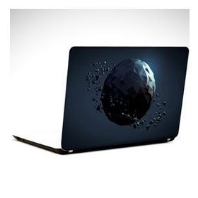 Dekolata Karanlık Gezegen 35x26 cm Laptop Sticker