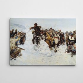 Dekolata Karnaval Yağlı Boya Reprodüksiyon 30x40 cm Kanvas Tablo