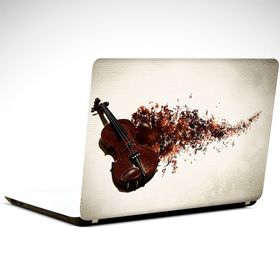 Dekolata Keman 35x26 cm Laptop Sticker