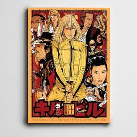 Dekolata Kill Bill 2 Mini 20x30 cm Kanvas Tablo