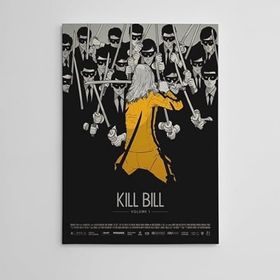 Dekolata Kill Bill Mini 25x35 cm Kanvas Tablo