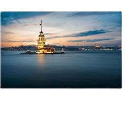 Dekolata Kız Kulesi 40x60 cm Kanvas Tablo