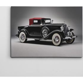 Dekolata Klasik Otomobil Retro 30x40 cm Kanvas Tablo