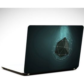 Dekolata Küp Geometri 34x24 cm Laptop Sticker