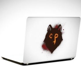 Dekolata Kurt Çizim 34x24 cm Laptop Sticker