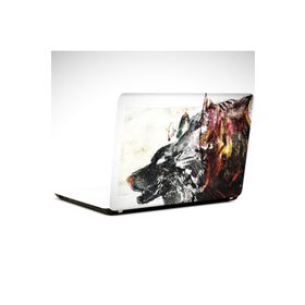 Dekolata Kurt ve Tilki 34x24 cm Laptop Sticker