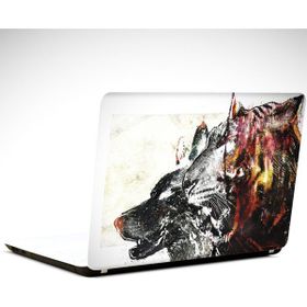 Dekolata Kurt ve Tilki 40.5x27 cm Laptop Sticker