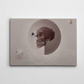 Dekolata Kuru Kafa 50x70 cm Kanvas Tablo