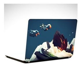 Dekolata Kuşlar Low Poly 38x27 cm Laptop Sticker