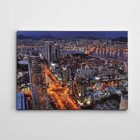 Dekolata Kuzey Kore 50x70 cm Kanvas Tablo