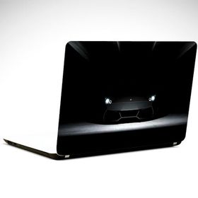 Dekolata Lamborghini Siyah 34x24 cm Laptop Sticker