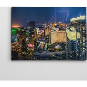 Dekolata Las Vegas 2 40x60 cm Kanvas Tablo