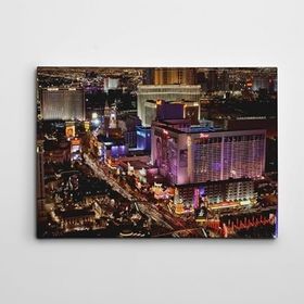 Dekolata Las Vegas 3 50x70 cm Kanvas Tablo