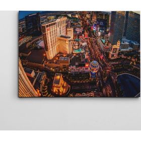Dekolata Las Vegas 50x70 cm Kanvas Tablo