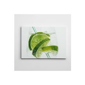 Dekolata Limon Dilimleri 50x70 cm Kanvas Tablo