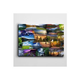 Dekolata Manzara Resimleri 40x60 cm Kanvas Tablo
