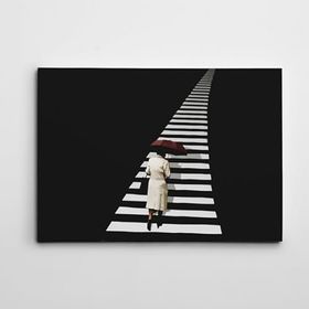 Dekolata Merdivenler 50x70 cm Kanvas Tablo