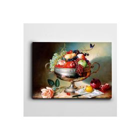 Dekolata Meyve Tabağı 50x70 cm Kanvas Tablo