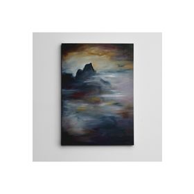 Dekolata Mistik Dağ Mini 40x60 cm Kanvas Tablo