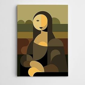 Dekolata Mona Lisa 40x60 cm Kanvas Tablo