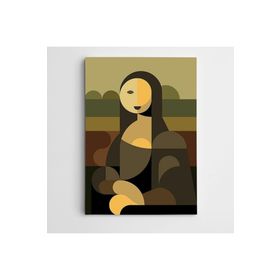 Dekolata Mona Lisa 50x70 cm Kanvas Tablo
