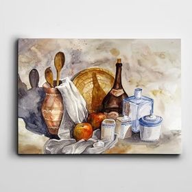 Dekolata Natürmort 140x200 cm Kanvas Tablo