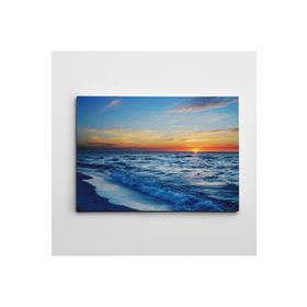 Dekolata Okyanus ve Sahil 60x85 cm Kanvas Tablo