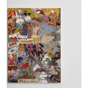 Dekolata Osmanlı Minyatür 40x60 cm Kanvas Tablo