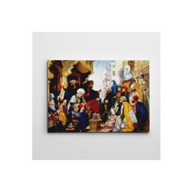 Dekolata Osmanlı Müzisyenler 70x100 cm Kanvas Tablo