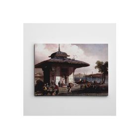 Dekolata Osmanlı Şadırvan 140x200 cm Kanvas Tablo