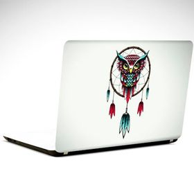 Dekolata Otantik Baykuş 39x27 cm Laptop Sticker