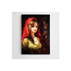 Dekolata Otantik Çizim Modern Sanat 60x85 cm Kanvas Tablo