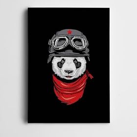 Dekolata Panda 70x100 cm Kanvas Tablo