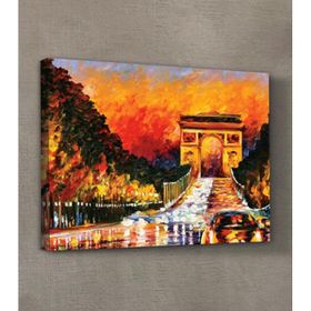 Dekolata Paris 50x70 cm Kanvas Tablo
