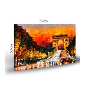 Dekolata Paris 50x70 cm Kanvas Tablo