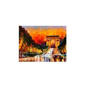 Dekolata Paris 50x70 cm Kanvas Tablo
