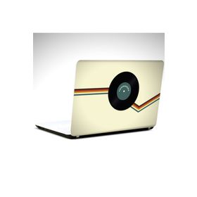 Dekolata Plak ve Müzik 29x24 cm Laptop Sticker