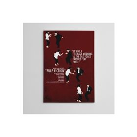 Dekolata Pulp Fiction Mini 100x140 cm Kanvas Tablo