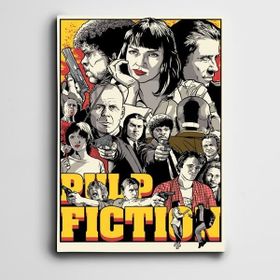 Dekolata Pulp Fiction Mini 20x30 cm Kanvas Tablo