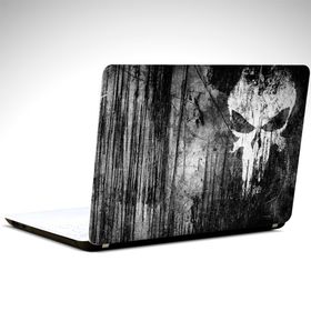 Dekolata Punisher Karanlık Duvar 39x27 cm Laptop Sticker