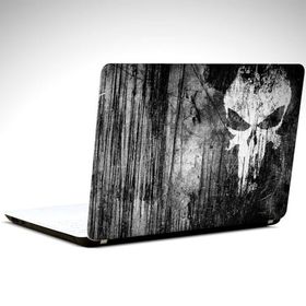 Dekolata Punisher Karanlık Duvar 39x27 cm Laptop Sticker
