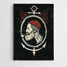 Dekolata Pusula Modern Sanat 60x85 cm Kanvas Tablo